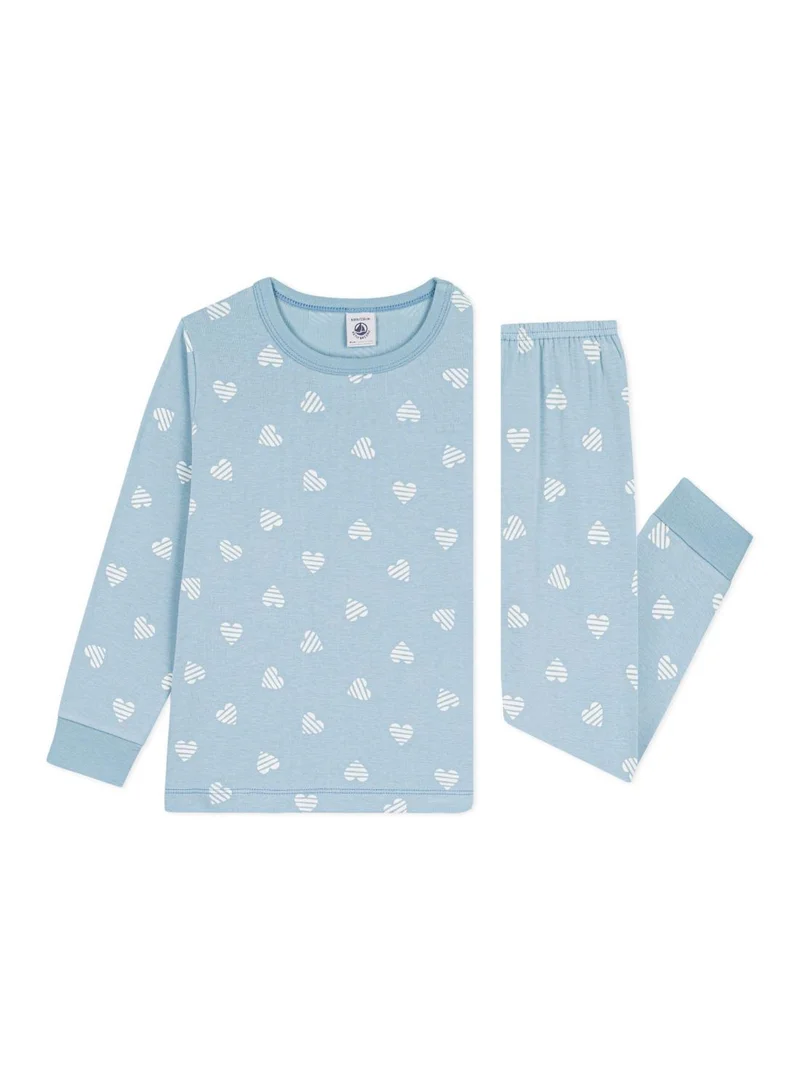 بيتي باتو Children's heart print cotton pyjamas
